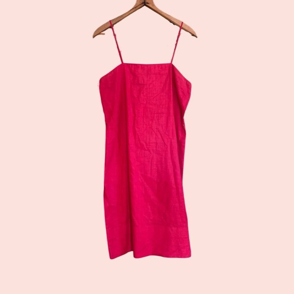 Vintage Oleg Cassini linen mini dress
